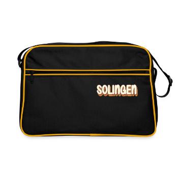 Solingerin Solinger Solingen - Retro Bag - black/gold - Front
