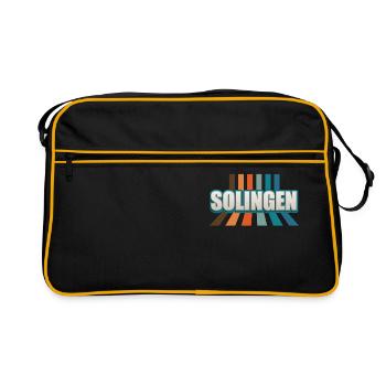 Solingerin Solinger Solingen - Retro Bag - black/gold - Front
