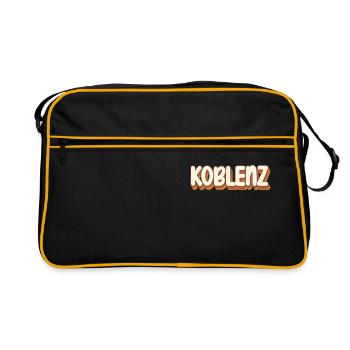 Coblenzerin Coblence Coblence - Sac Retro - noir/or - Devant