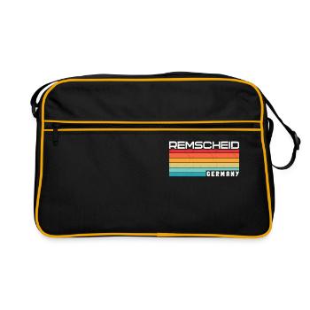 Remscheiderin Remscheider Remscheid - Retro Bag - black/gold - Front