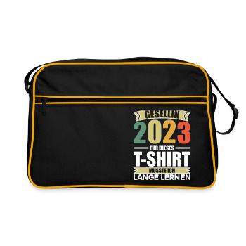 Companion Journeyman's exam passed Companion - Retro Bag - black/gold - Front