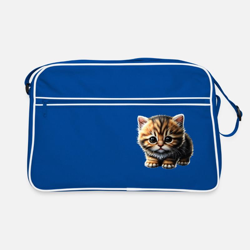 Chat Chats Chat amoureux mignon chaton Sac Retro