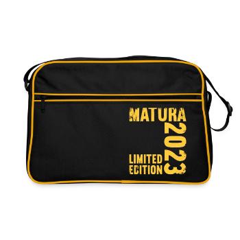 Matura Young Girls Women and Men Matura 2023 - Retro Bag - black/gold - Front