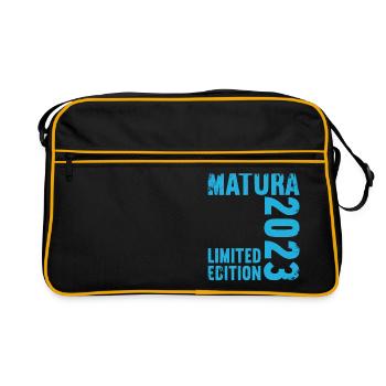 Matura Young Girls Women and Men Matura 2023 - Retro Bag - black/gold - Front