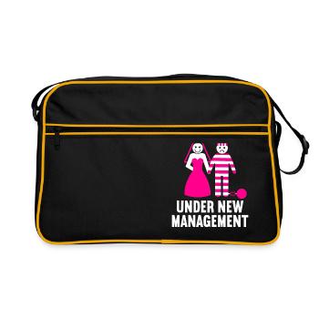 Bachelor party rumbling bachelor party - Retro Bag - black/gold - Front