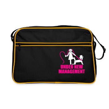 Bachelor party rumbling bachelor party - Retro Bag - black/gold - Front