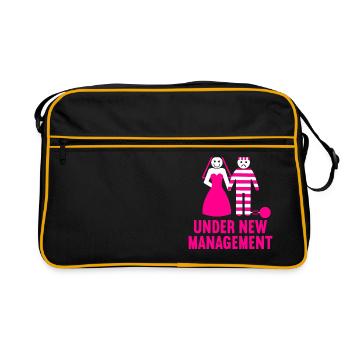 Bachelor party rumbling bachelor party - Retro Bag - black/gold - Front