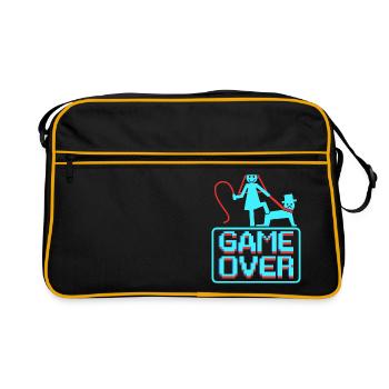 Bachelor party rumbling bachelor party - Retro Bag - black/gold - Front