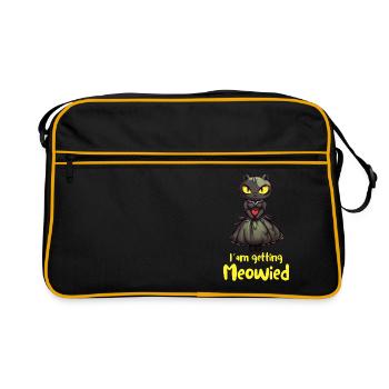 Bachelorette Party Women Bachelor Party JGA - Retro Bag - black/gold - Front