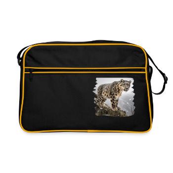 Snow Leopard Snow Leopard - Retro Bag - black/gold - Front