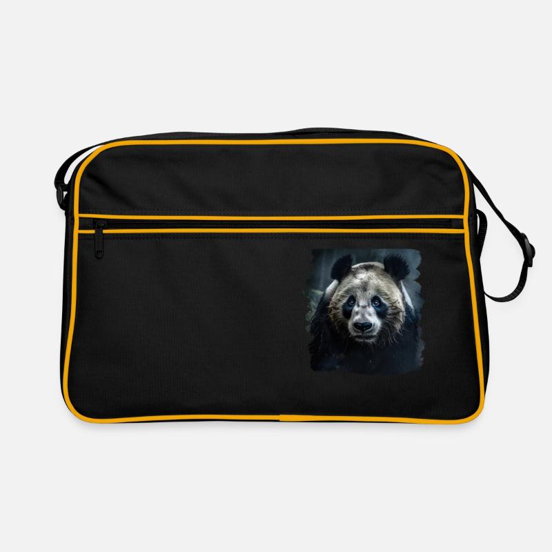 Pandas réaliste Panda Panda géant Sac Retro