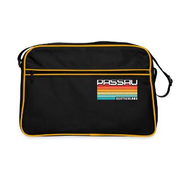 Passauerin Passauer Passau - Retro Bag - black/gold - Front