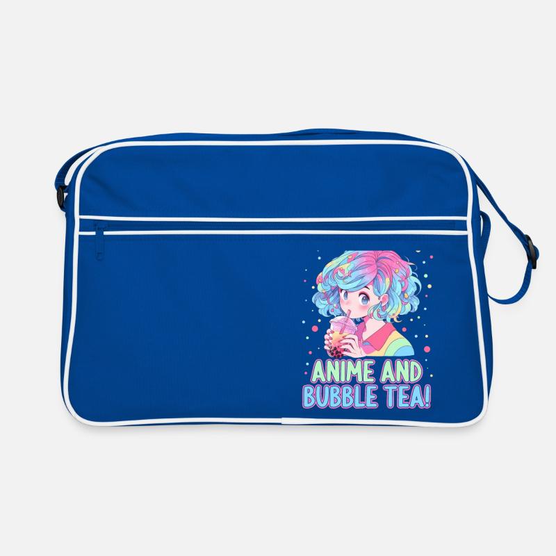 Anime et Boba Bubble Tea Sac Retro