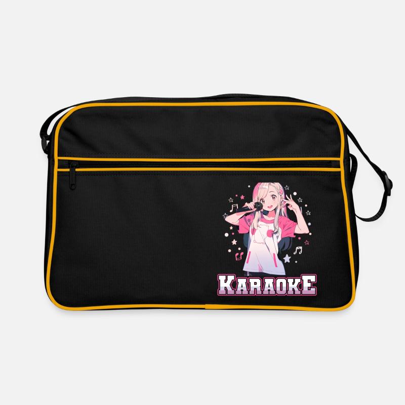 Mädchen Manga Anime Karaoke Retro Tasche