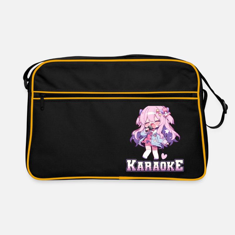Mädchen Manga Anime Karaoke Retro Tasche