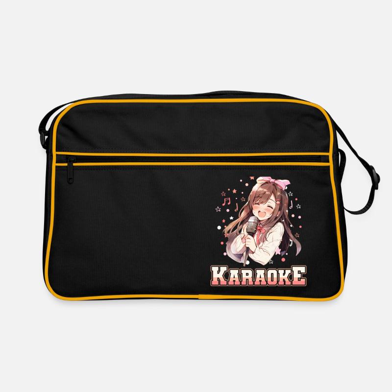 Mädchen Manga Anime Karaoke Retro Tasche