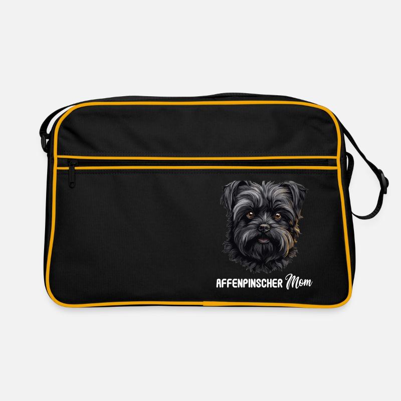Chien Affenpinscher Sac Retro