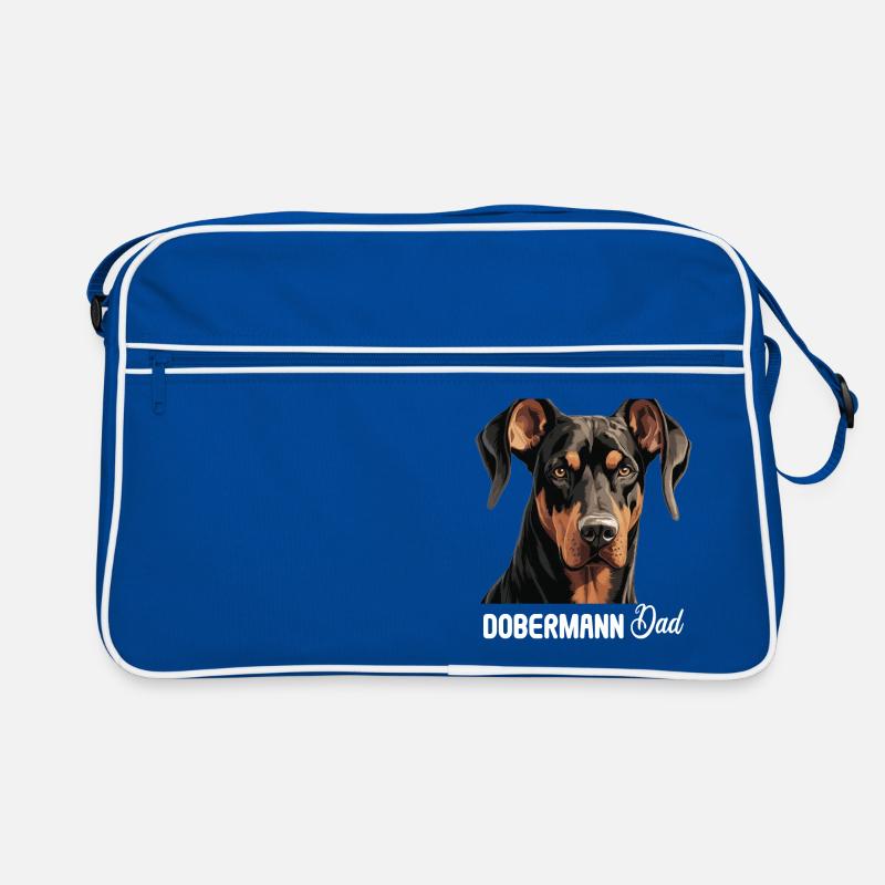 Chien Doberman Sac Retro