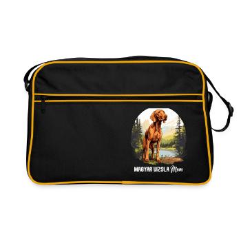 Magyar Vizsla - Retro Bag - black/gold - Front
