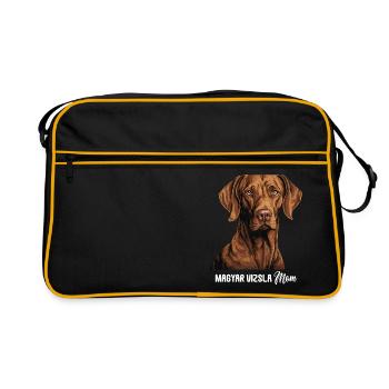 Magyar Vizsla - Retro Bag - black/gold - Front