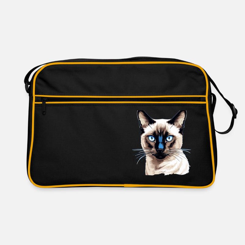 Siamese Cat Siamkatze Retro Tasche