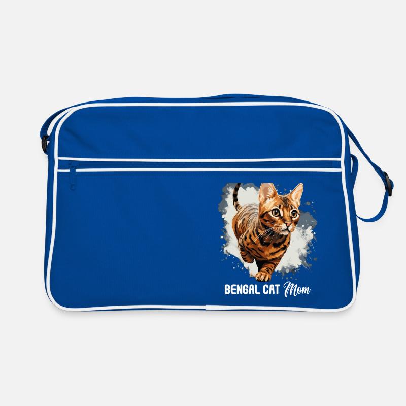 Bengal Cat Retro Tasche