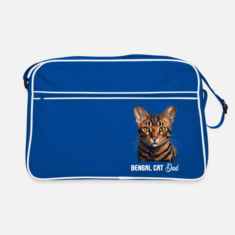 Bengal Cat Retro Tasche