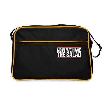 Now we have the salad. Denglish - Retro Bag - black/gold - Front