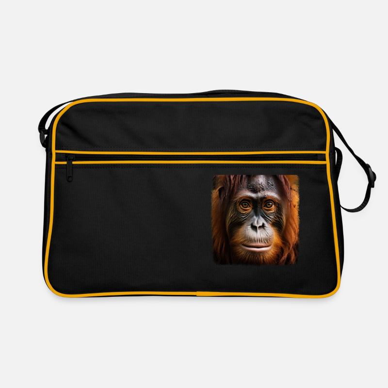 Orangs-outans réalistes Orangs-outans Sac Retro