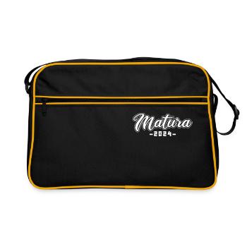 Matura Young Girls Women and Men Matura 2024 - Retro Bag - black/gold - Front