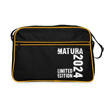 Matura Young Girls Women and Men Matura 2024 - Retro Bag - black/gold - Front