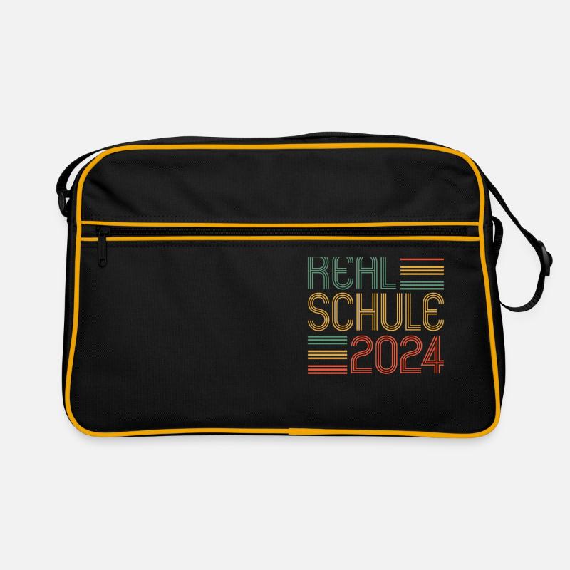 Realschule Junge Mädchen Realschule 2024 Retro Tasche