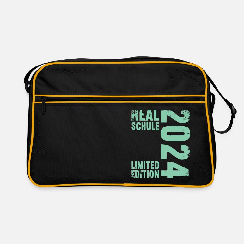 Realschule Junge Mädchen Realschule 2024 Retro Tasche