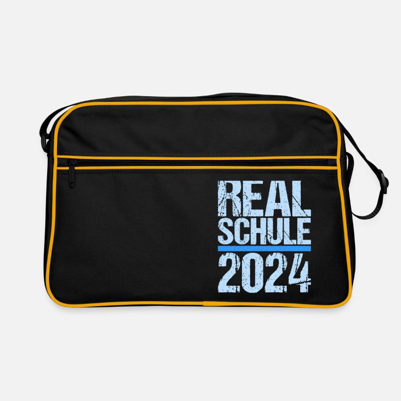 Realschule Junge Mädchen Realschule 2024 Retro Tasche