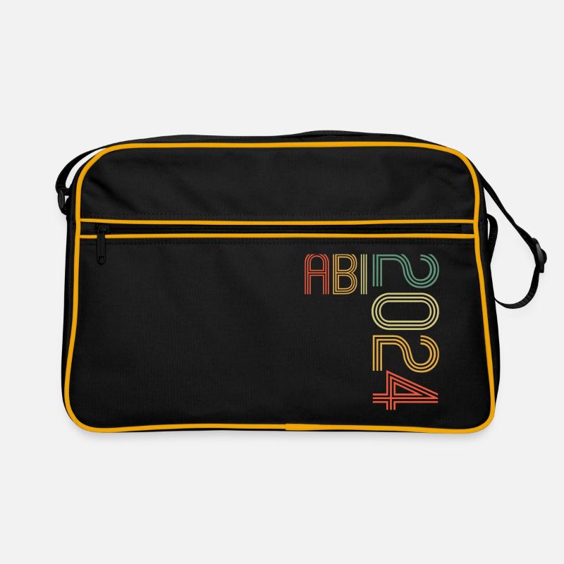 Abitur Junge Mädchen Abi Abitur 2024 Retro Tasche