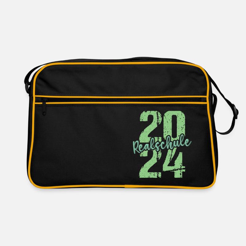 Realschule Junge Mädchen Realschule 2024 Retro Tasche