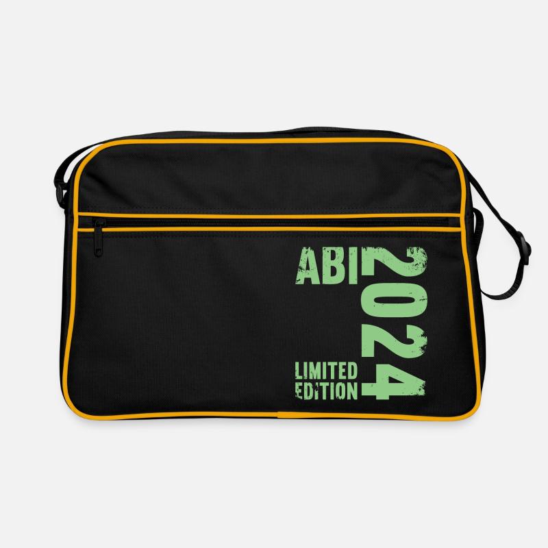 Abitur Junge Mädchen Abi Abitur 2024 Retro Tasche