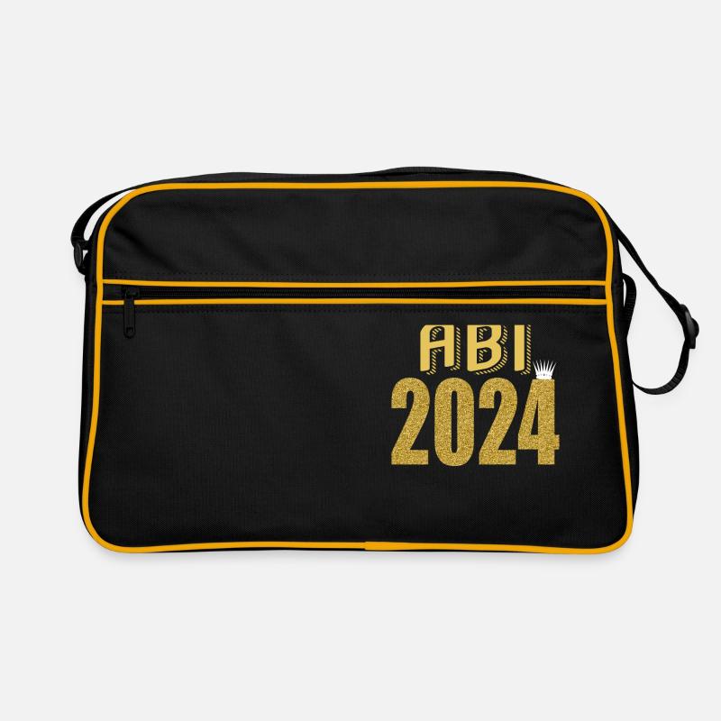 Abitur Junge Mädchen Abi Abitur 2024 Retro Tasche