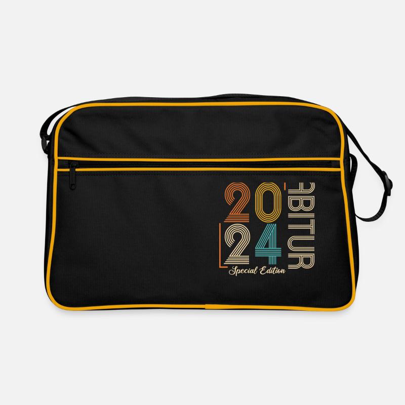 Abitur Junge Mädchen Abi Abitur 2024 Retro Tasche