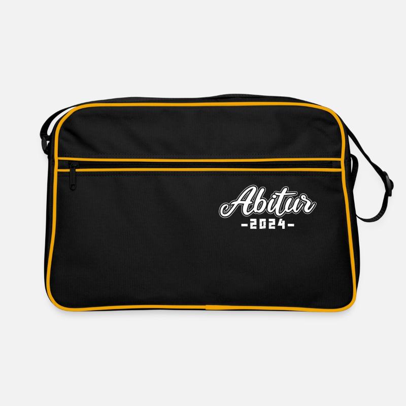 Abitur Junge Mädchen Abi Abitur 2024 Retro Tasche