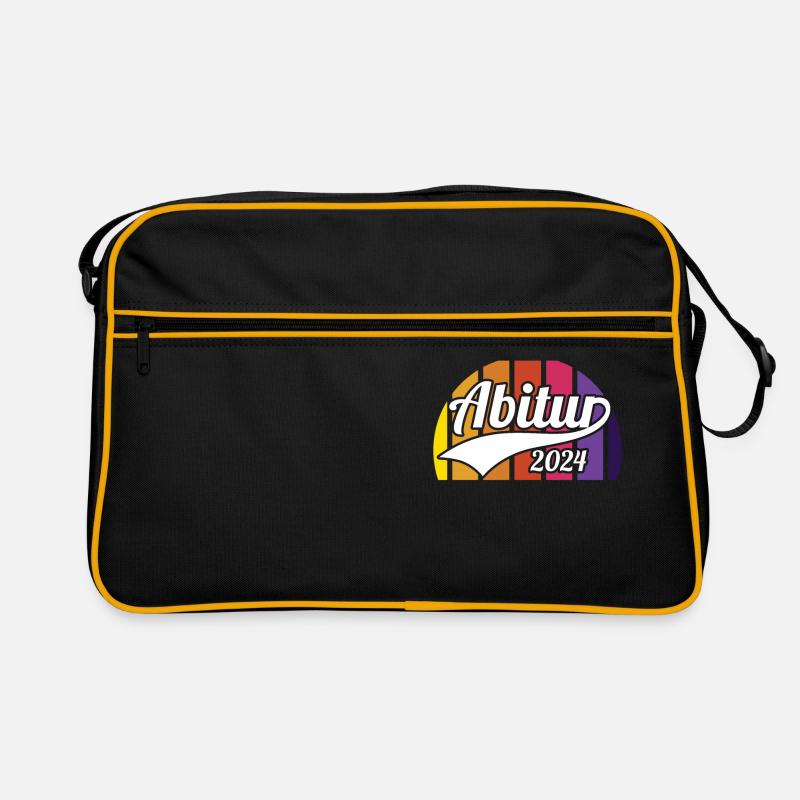 Abitur Junge Mädchen Abi Abitur 2024 Retro Tasche