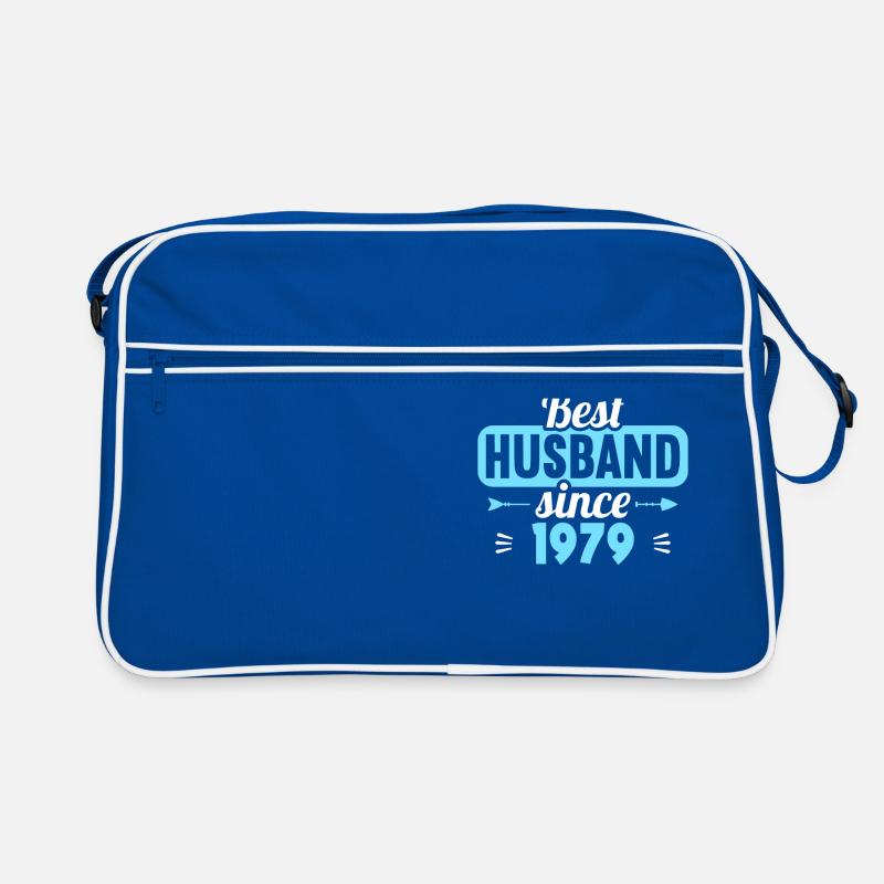 Bester Ehemann seit 1979 45.Hochzeitstag Retro Tasche