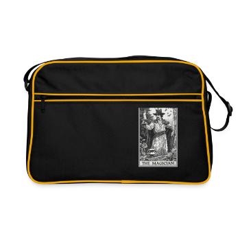Tarot Card The Magician The Magician - Retro Bag - black/gold - Front