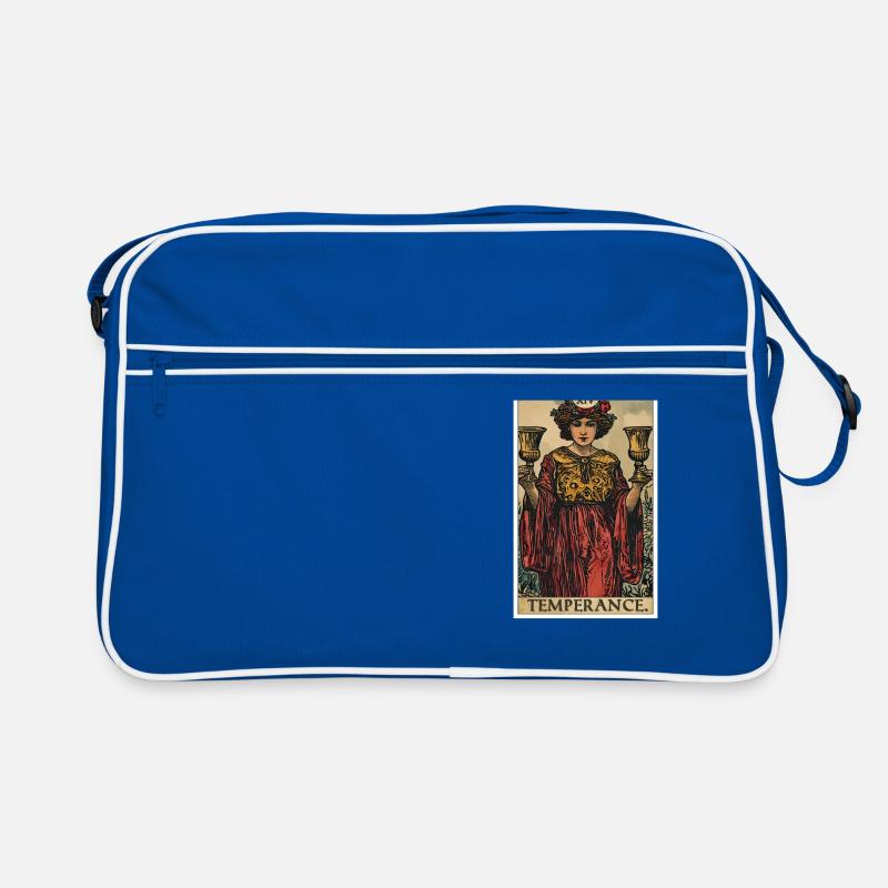Tarot Cards Tarot Card Temperance Temperance Retro Bag