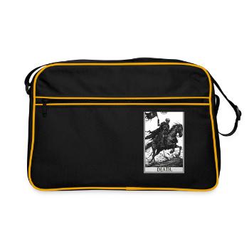 Cartes de tarot carte de tarot mort mort - Sac Retro - noir/or - Devant
