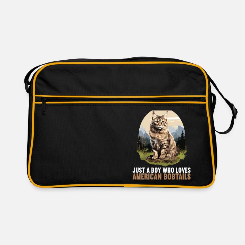 Chat Chats American Bobtail Sac Retro