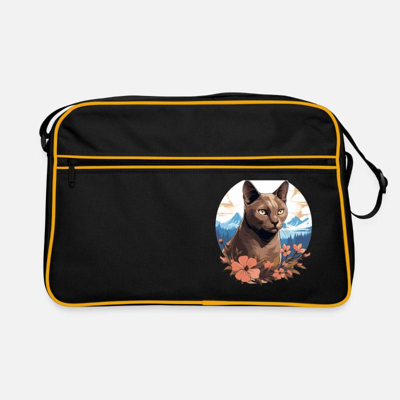 Chat birman Birmanie Katze Sac Retro