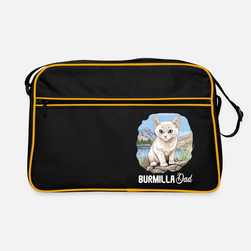 Burmilla Chaton Burmilla Chat Sac Retro