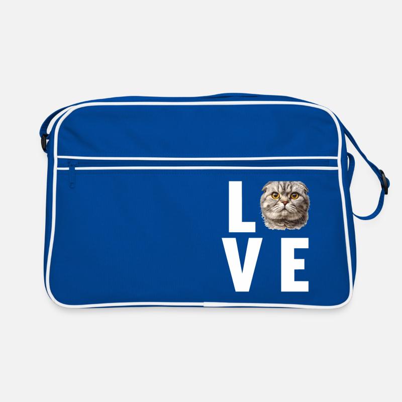 Scottish Fold Kitten Scottish Fold chat Sac Retro