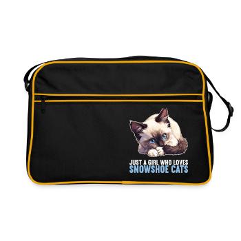 Chaton raquette Chat raquette - Sac Retro - noir/or - Devant